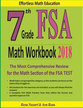 7th Grade FSA Math Workbook 2018: The Most Comprehensive Review for the Math Section of the FSA TEST