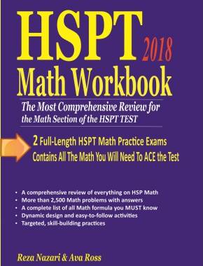 HSPT Math Workbook 2018: The Most Comprehensive Review for the Math Section of the HSPT TEST