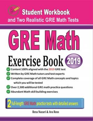 GRE Math Exercise Book cover