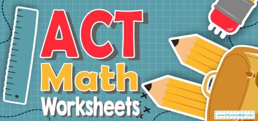 ACT Math Worksheets: FREE & Printable