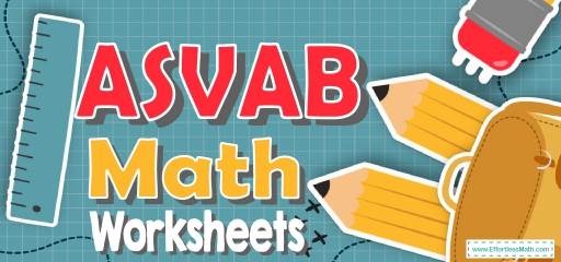ASVAB Math Worksheets: FREE & Printable