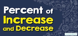 Percent Change Calculator (Increase, Decrease & Percent Error)