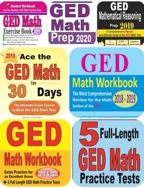 GED Math Comprehensive Prep Bundle: More than 1,500 Pages!