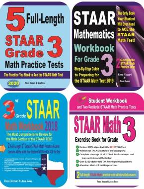 STAAR Grade 3 Math Comprehensive Prep Bundle: A Perfect Resource for STAAR Math Test Takers