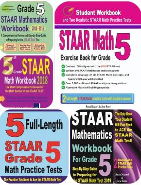 STAAR Grade 5 Math Comprehensive Prep Bundle: A Perfect Resource for STAAR Math Test Takers