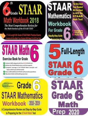 STAAR Grade 6 Math Comprehensive Prep Bundle: A Perfect Resource for STAAR Math Test Takers