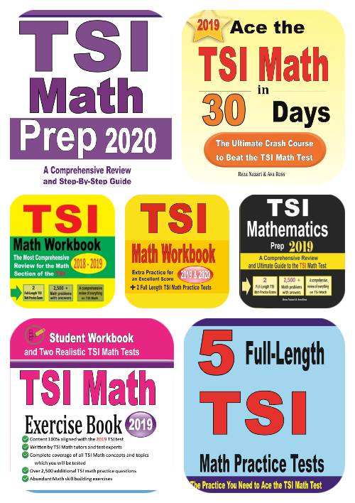 TSI Math Comprehensive Prep Bundle: A Perfect Resource for TSI Math Test Takers cover