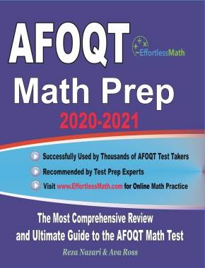 AFOQT Math Prep 2020-2021: The Most Comprehensive Review and Ultimate Guide to the AFOQT Math Test
