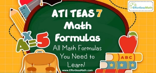 ATI TEAS 7 Math Formulas