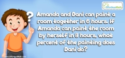 Ratio, Proportion and Percentages Puzzle -Critical Thinking 10