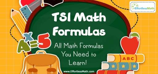 TSI Math Formulas
