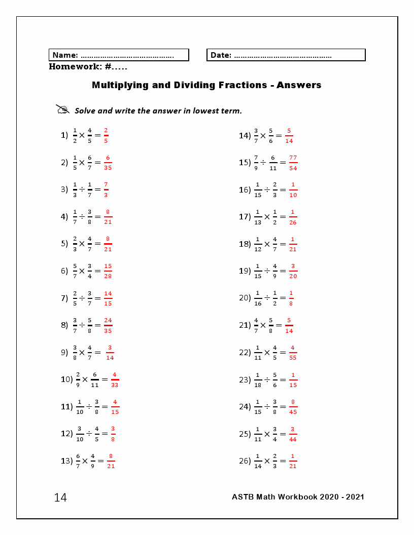 ASTB Math Workbook - : Review for the Math | Effortless Math