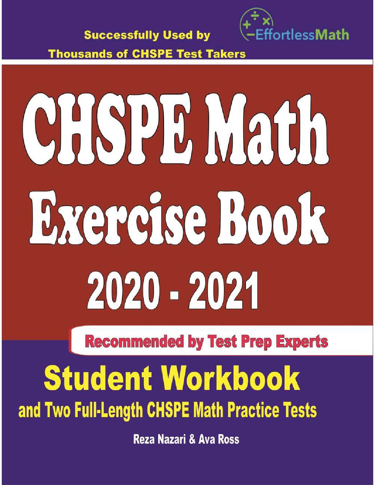 CHSPE Math Exercise Book 2020 2021 Student Workbook And Two Full chspe-math-exercise-book-2020-2021-student-workbook-and-two-full