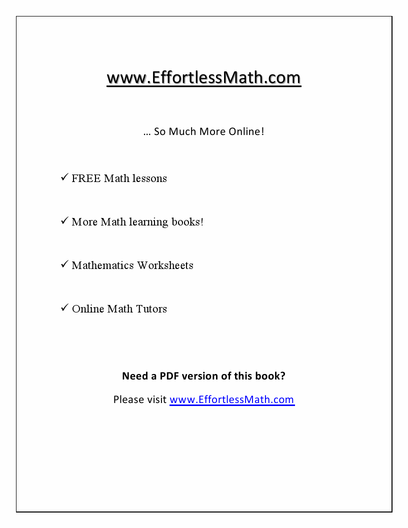 Common Core Math Exercise Book for Grade 8: Student Workbook and Two ...