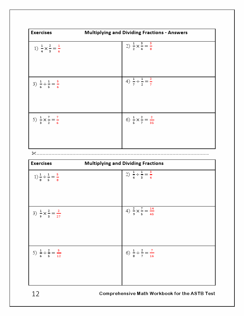 Comprehensive Math Workbook for the ASTB | Effortless Math