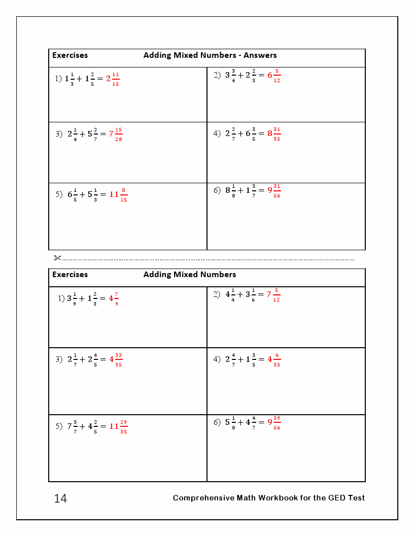 free g.e.d math practice test