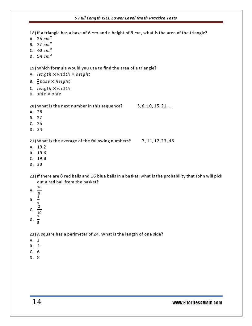 5-full-length-isee-lower-level-math-practice-tests-the-practice-you