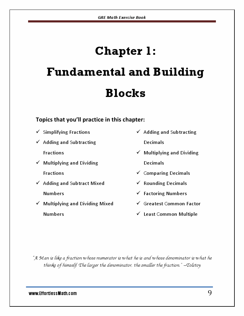 GRE Math Exercise Book: Workbook and Two | Effortless Math