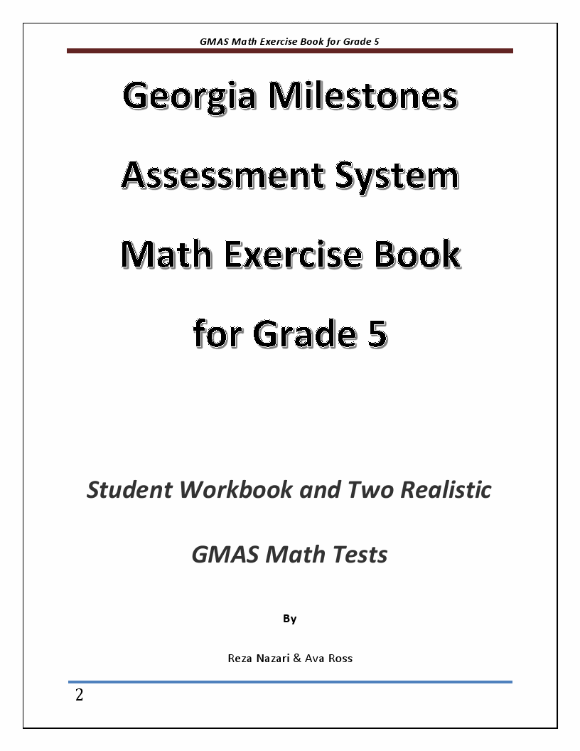 Georgia Milestones 5th Grade Science