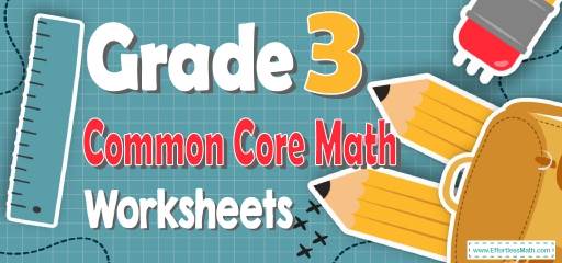 3rd Grade Common Core Math Worksheets: FREE & Printable