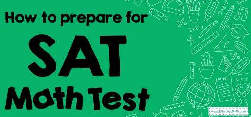 How to Prepare for the SAT Math Test?