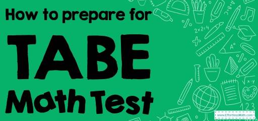 How to Prepare for the TABE Math Test?