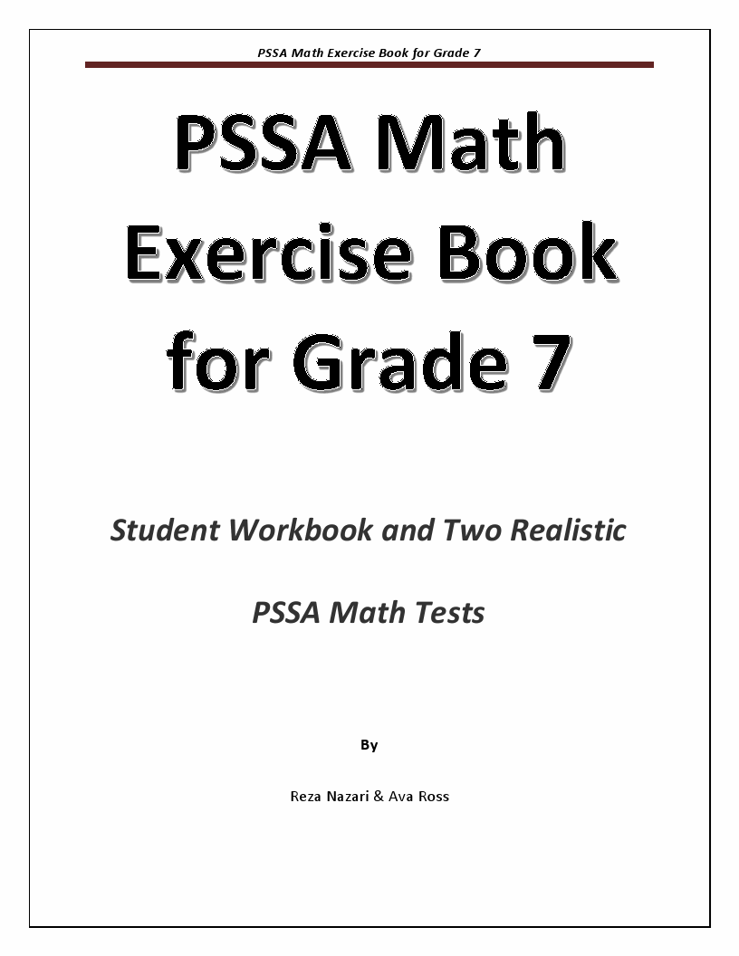 Grade 7 Pssa Maths Sampler