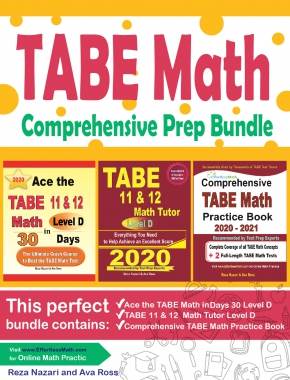 TABE Math Comprehensive Prep Bundle: Everything You Need to Ace the TABE Math Test