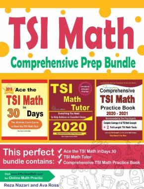TSI Math Comprehensive Prep Bundle: Everything You Need to Ace the TSI Math Test