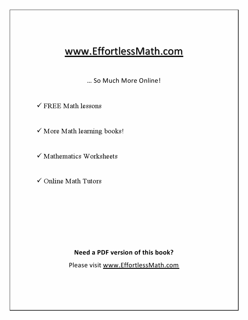 TSI Math Study Guide 2020 2021 A Comprehensive Review and StepBy