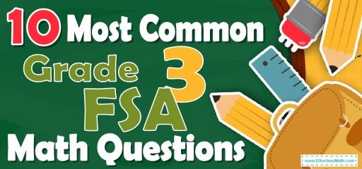 10 Most Common 3rd Grade FSA Math Questions