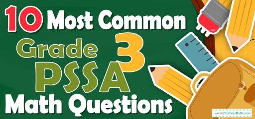 10 Most Common 3rd Grade PSSA Math Questions