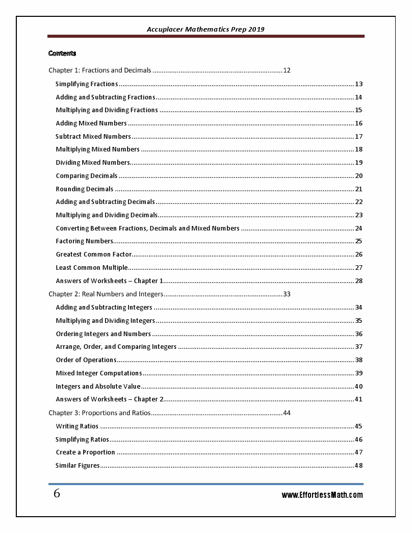 accuplacer math practice test college board