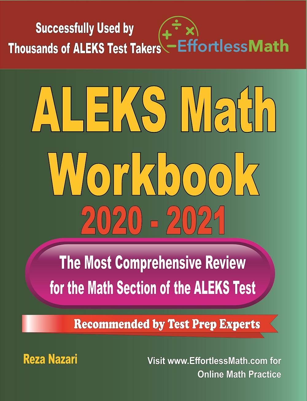 ALEKS Math for Beginners 2026 PDF Study Guide & Workbook | Effortless Math