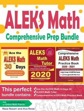 ALEKS Math Comprehensive Prep Bundle: Everything You Need to Ace the ALEKS Math Test