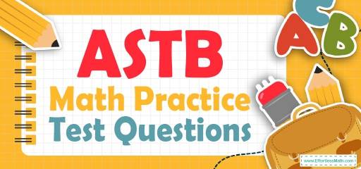 ASTB Math Practice Test Questions