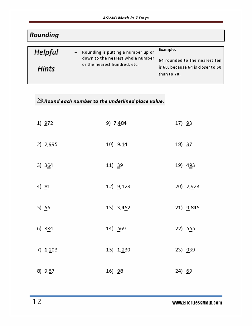 asvab-worksheets