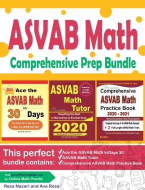 ASVAB Math Comprehensive Prep Bundle: Everything You Need to Ace the ASVAB Math Test