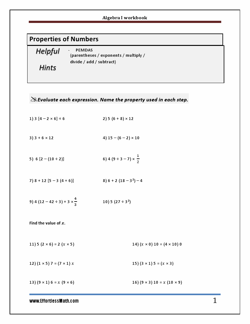 algebra-1-workbook-a-comprehensive-review-and-step-by-step-guide-for