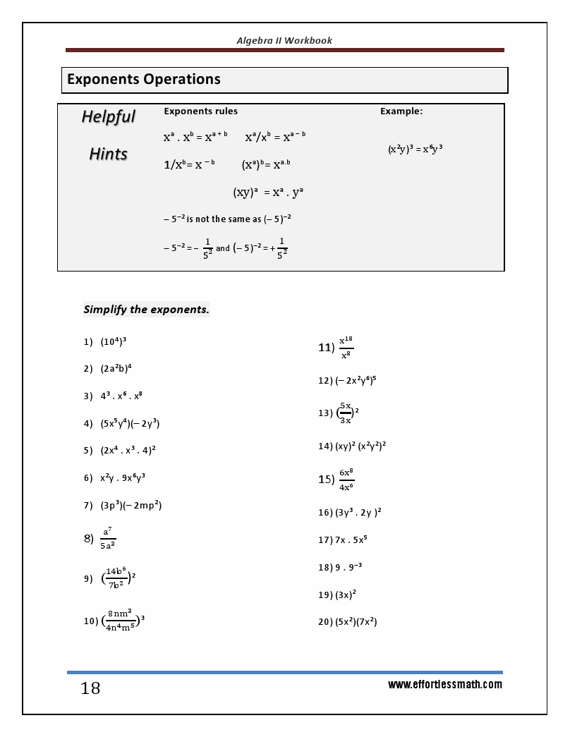 algebra 2 homework practice workbook pdf