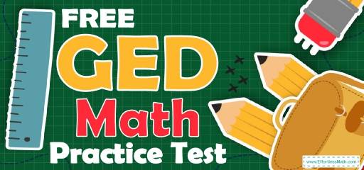 GED Math Practice Test & Sample [Updated for 2024]