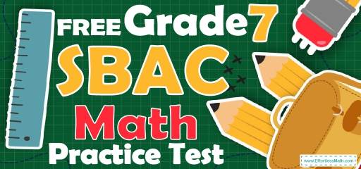 FREE 7th Grade FSA Math Practice Test