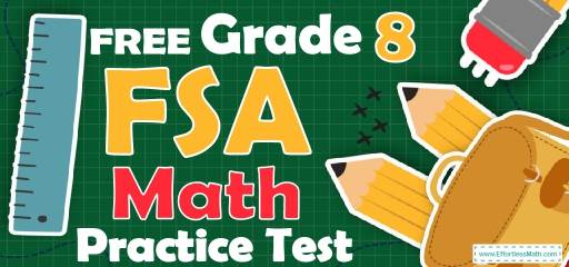 FREE 8th Grade FSA Math Practice Test