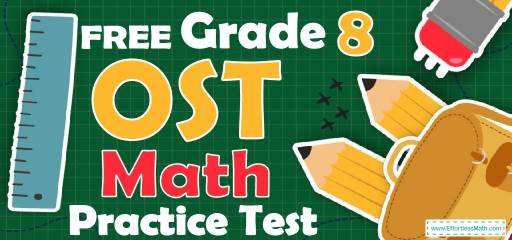 FREE 8th Grade OST Math Practice Test