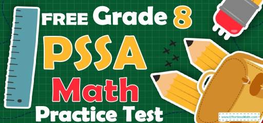 FREE 8th Grade PSSA Math Practice Test