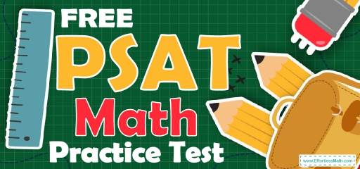 FREE PSAT Math Practice Test