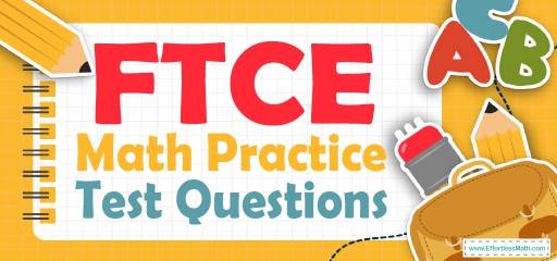 FTCE Math Practice Test Questions
