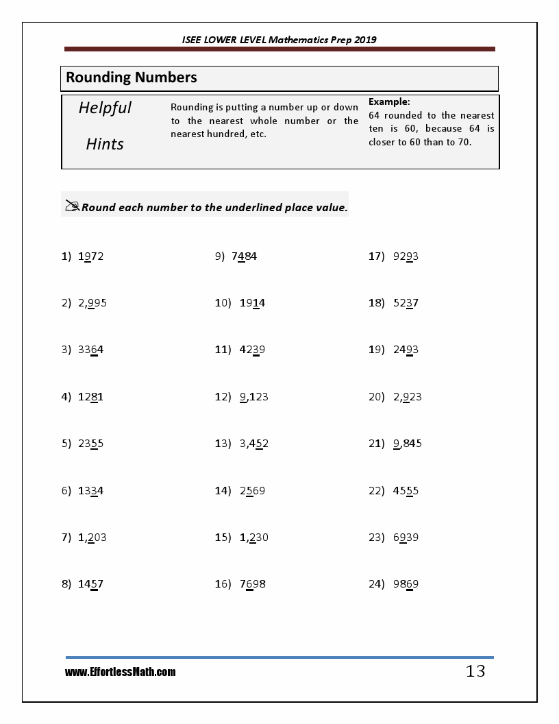 isee-lower-level-mathematics-prep-2019-a-comprehensive-review-and