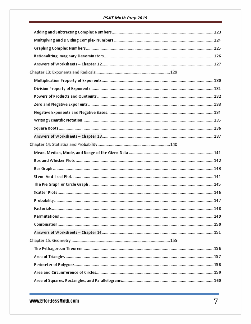 psat practice test 2019 math 12