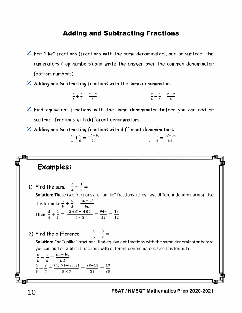 PSAT Math Prep 2020-2021: The Most Comprehensive Review and Ultimate ...